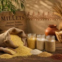 Organic Unpolished Millet Grains (1 kg each)