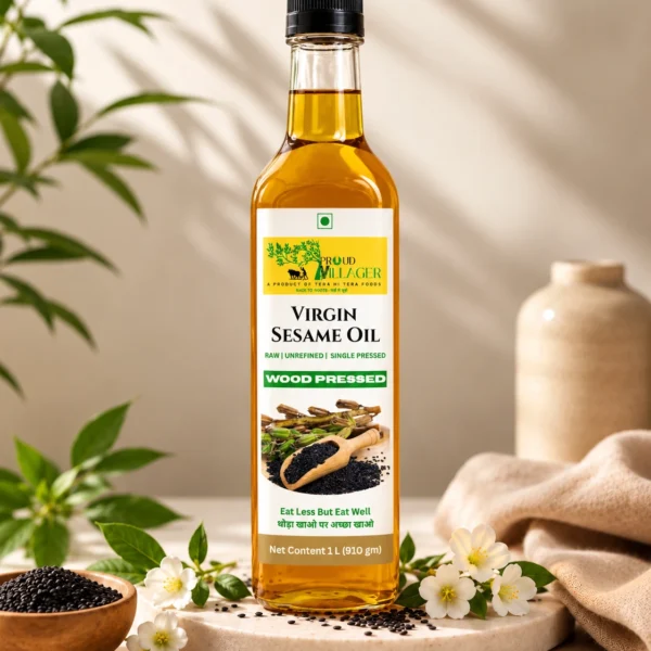 Extra Virgin Wood-pressed Black Sesame Oil