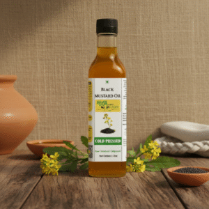 Organic Coldpressed Black Mustard Oil