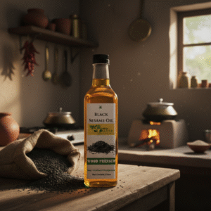 Organic Woodpressed Black Sesame Oil