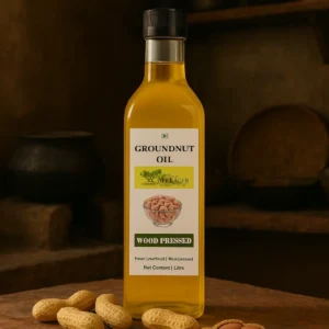 Organic Wood-pressed Groundnut Oil