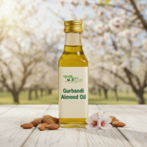 Woodpressed Almond Oil, Gurbandi (100 ml)