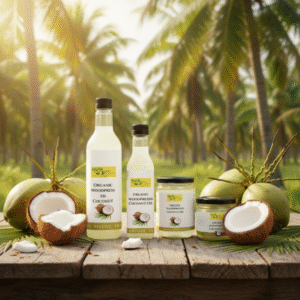 Virgin Organic Wood Pressed Coconut Oil