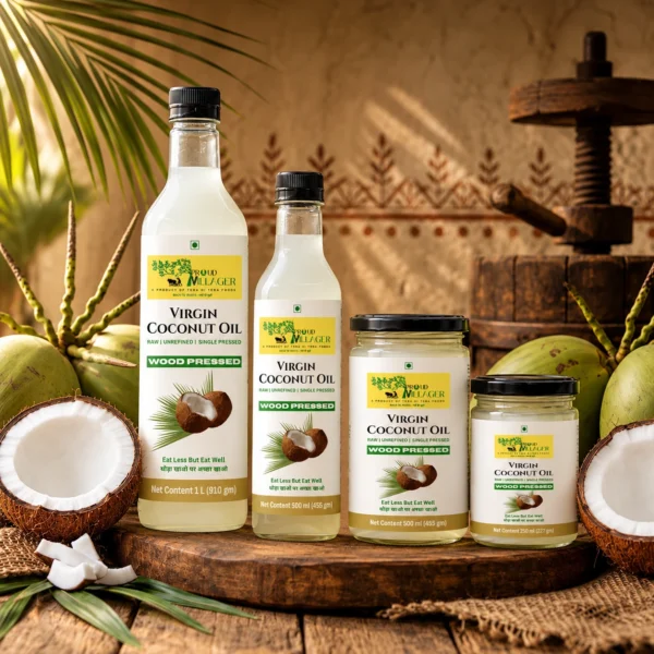 Extra Virgin Wood Pressed Coconut Oil