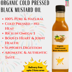 Cold Pressed Black Mustard Oil Offer