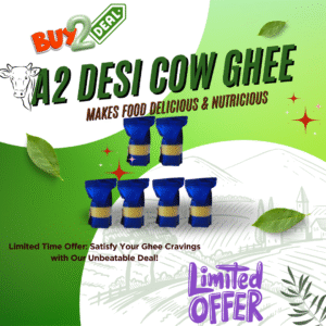 2 & 4 Litres A2 Desi Cow Ghee Offer