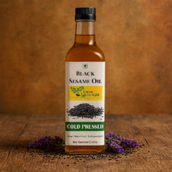 Organic Cold Pressed Black Sesame Oil