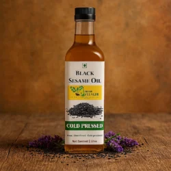 Organic Cold Pressed Black Sesame Oil