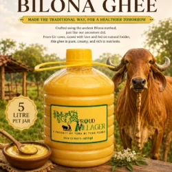 A2 Desi Gir Cow Bilona Ghee – 5 Litres Pack