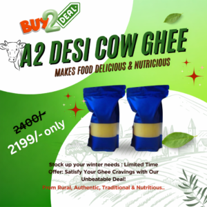 A2 Desi Cow Ghee - 2 Litre