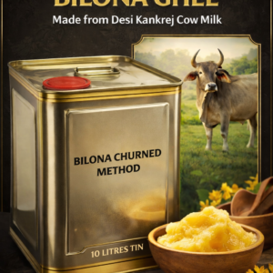 A2 Desi Kankrej Breed Cow Bilona Ghee - 10L Tin