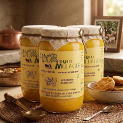 A2 Desi Cow (Kankrej) Bilona Ghee (3 Lt)