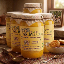 BGK4 – A2 Desi Cow (Kankrej) Bilona Ghee (5 Lt)