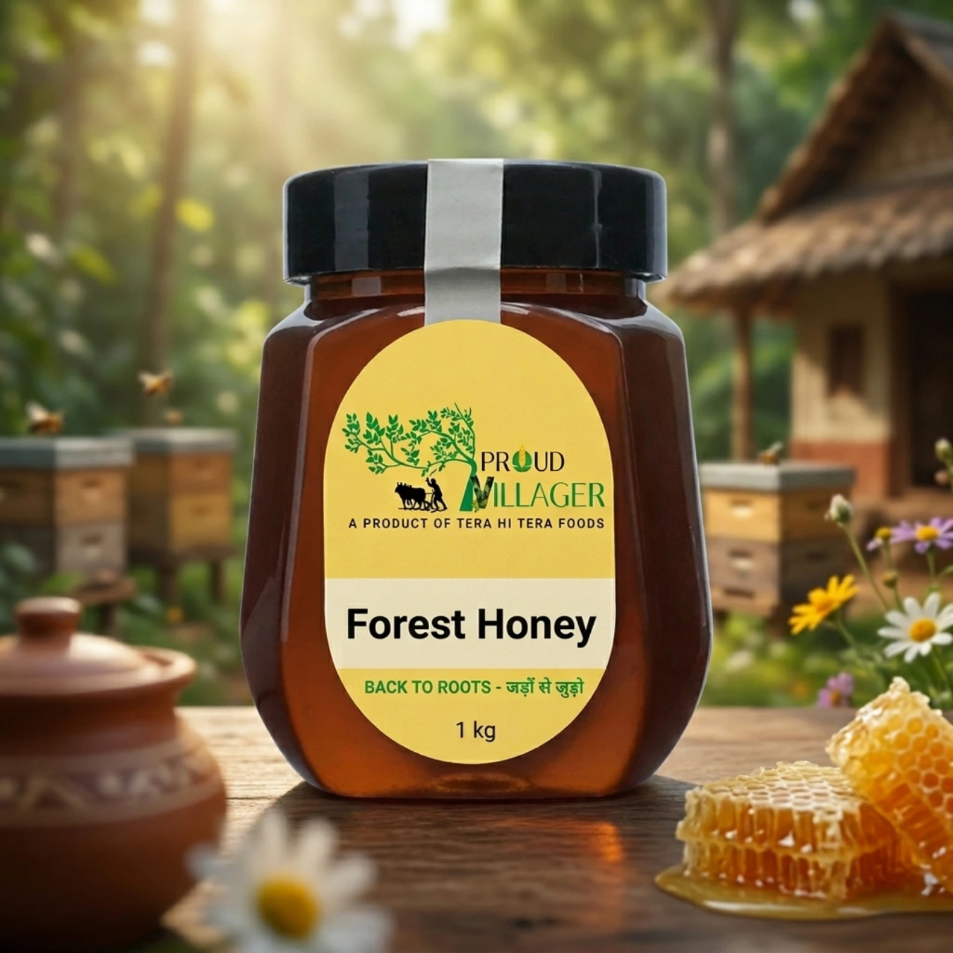 FHH3 - Forest Honey – 100% Pure Organic Raw Honey