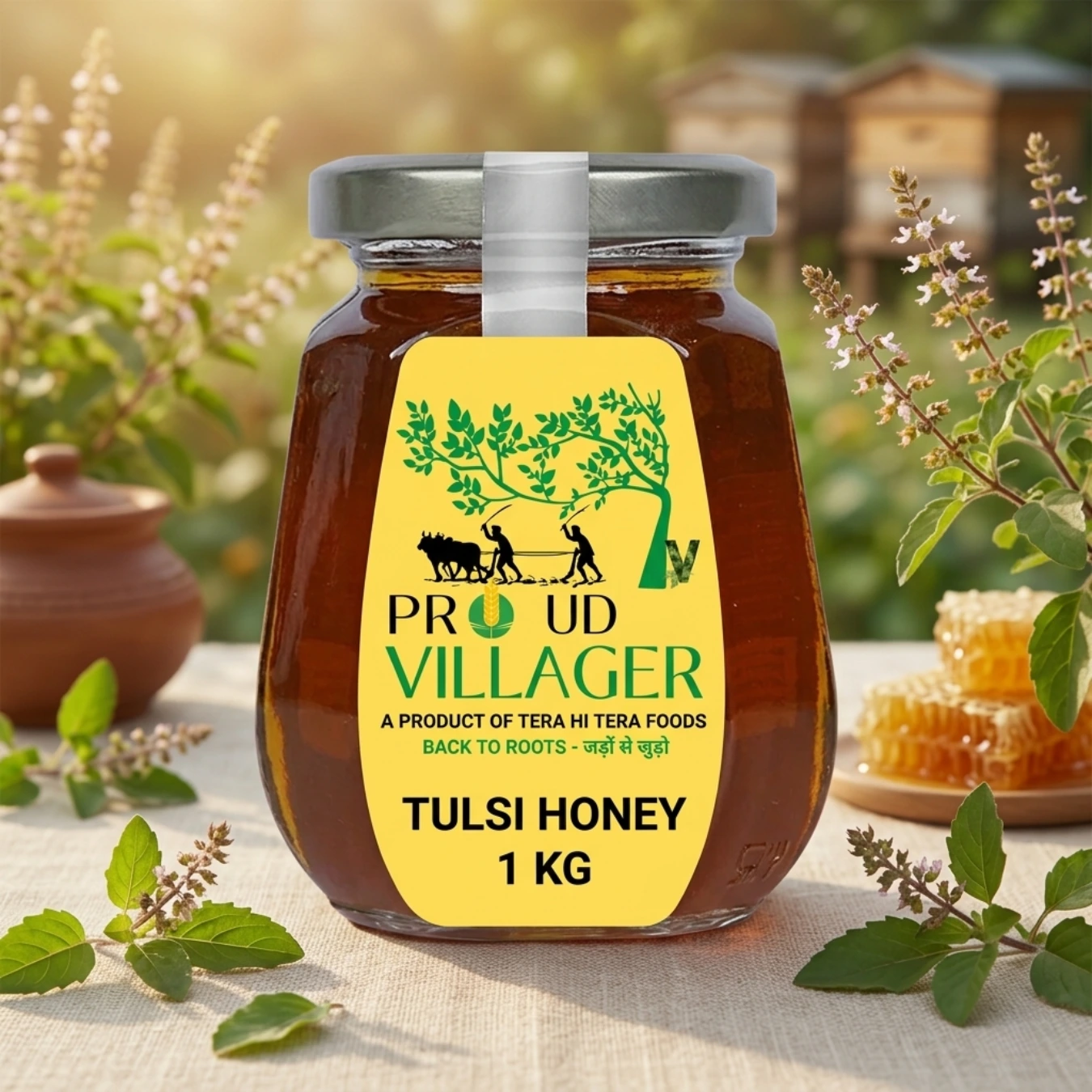 THH7 - Tulsi Honey - Helps in Sootheing Cough & Cold