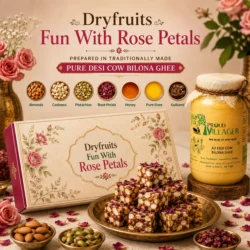 Dry Fruit Fun With Rose Petals & Gulkand 500 gm | 1 kg Dry Fruit Fun With Rose Petals & Gulkand 500 gm | 1 kg
