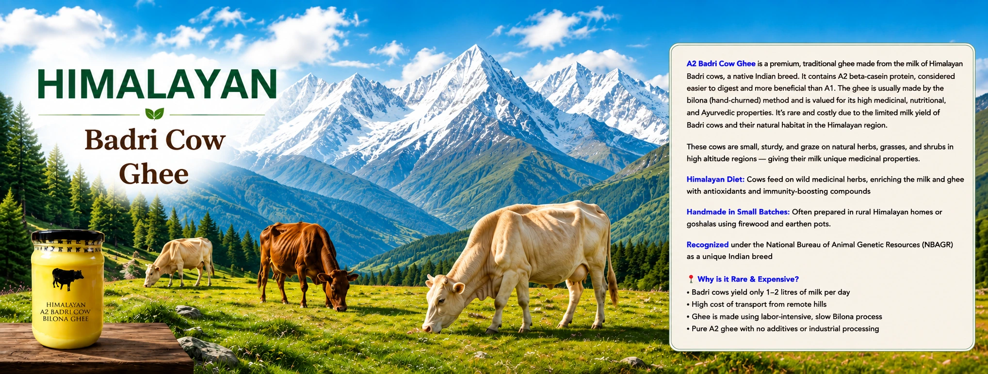 Himalayan Badri Cow Ghee